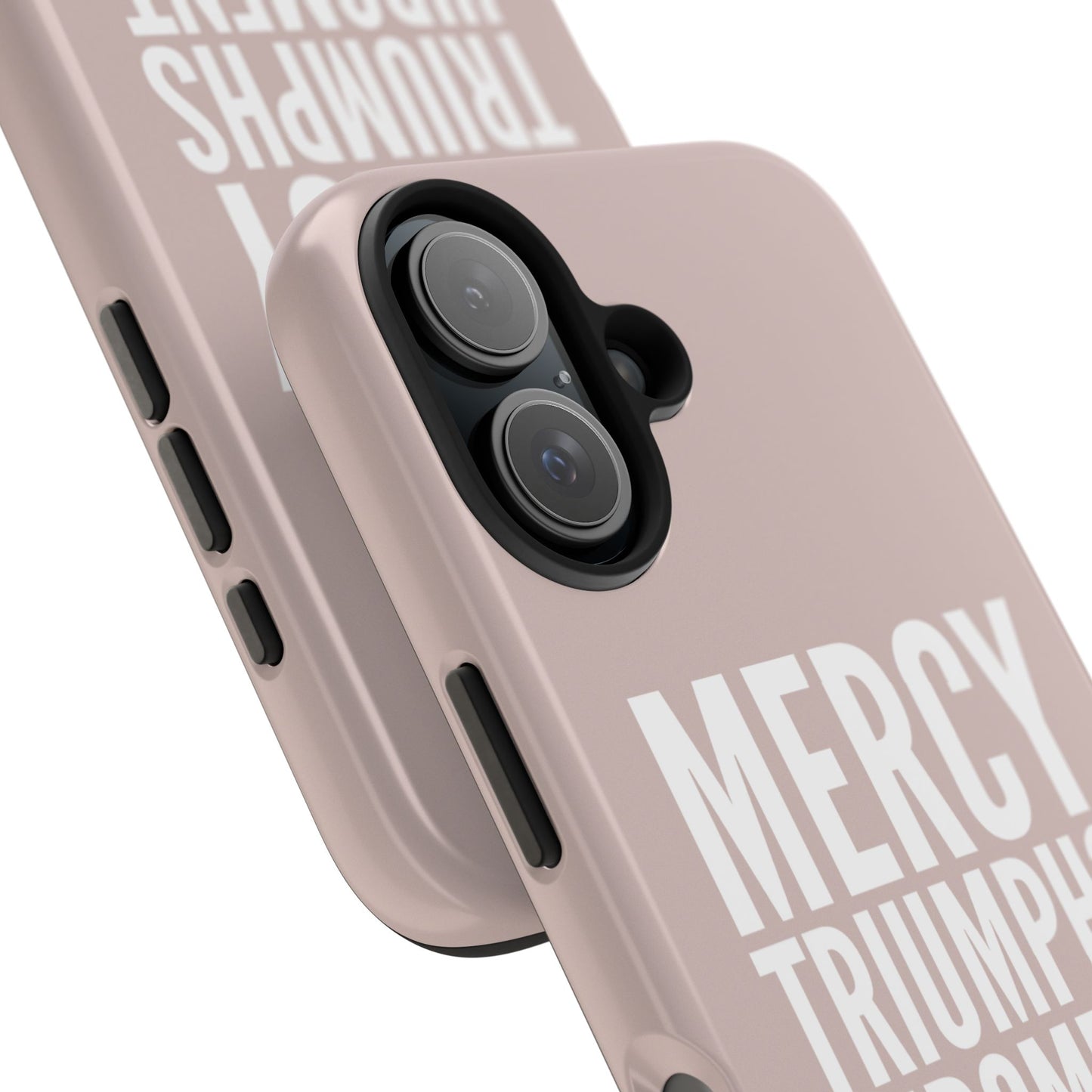 Mercy Triumphs Judgement Phone Case