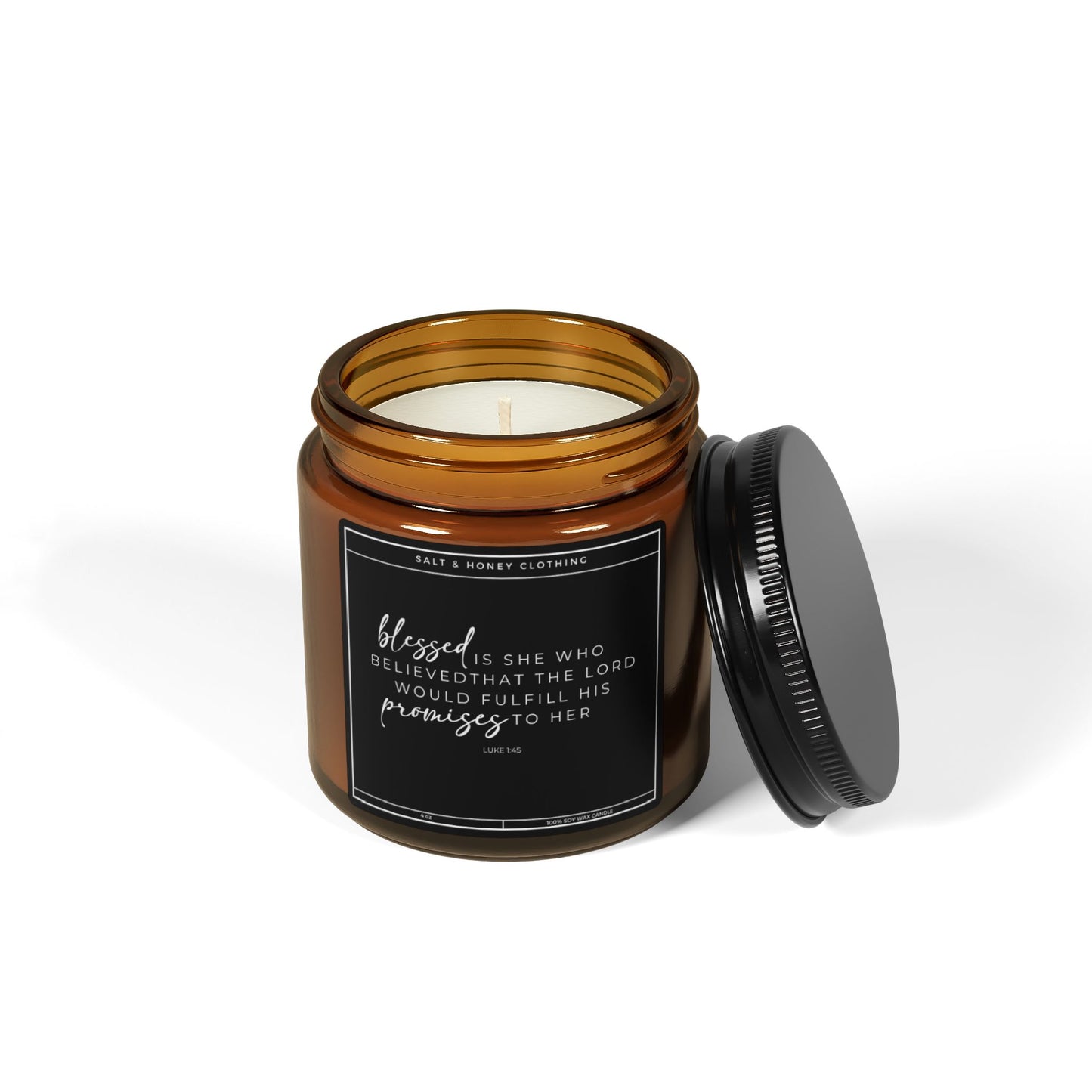 Luke 1:45 Soy Candle