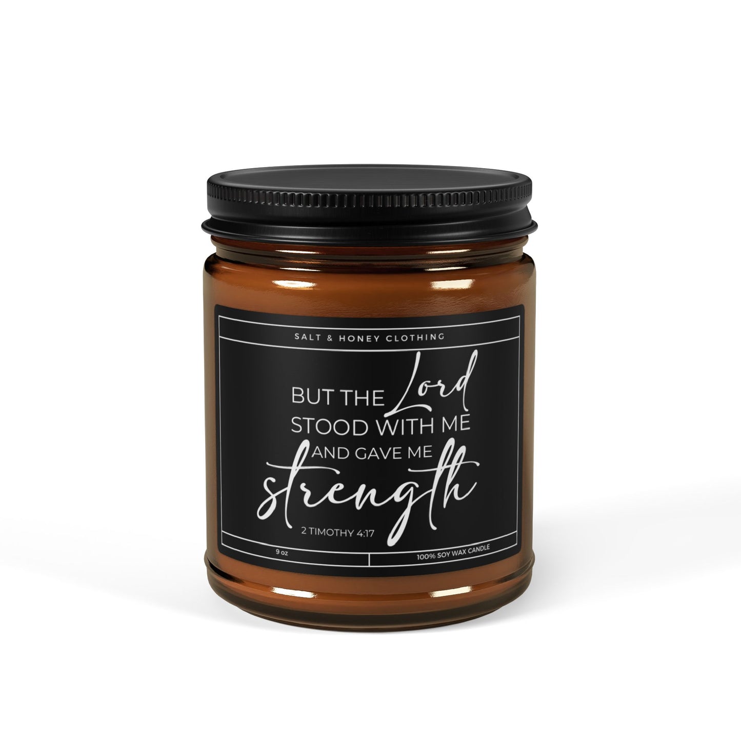 2 Timothy 4:17 Soy Candle