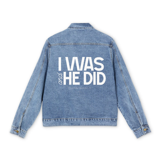 I Was He Did Denim Jacket