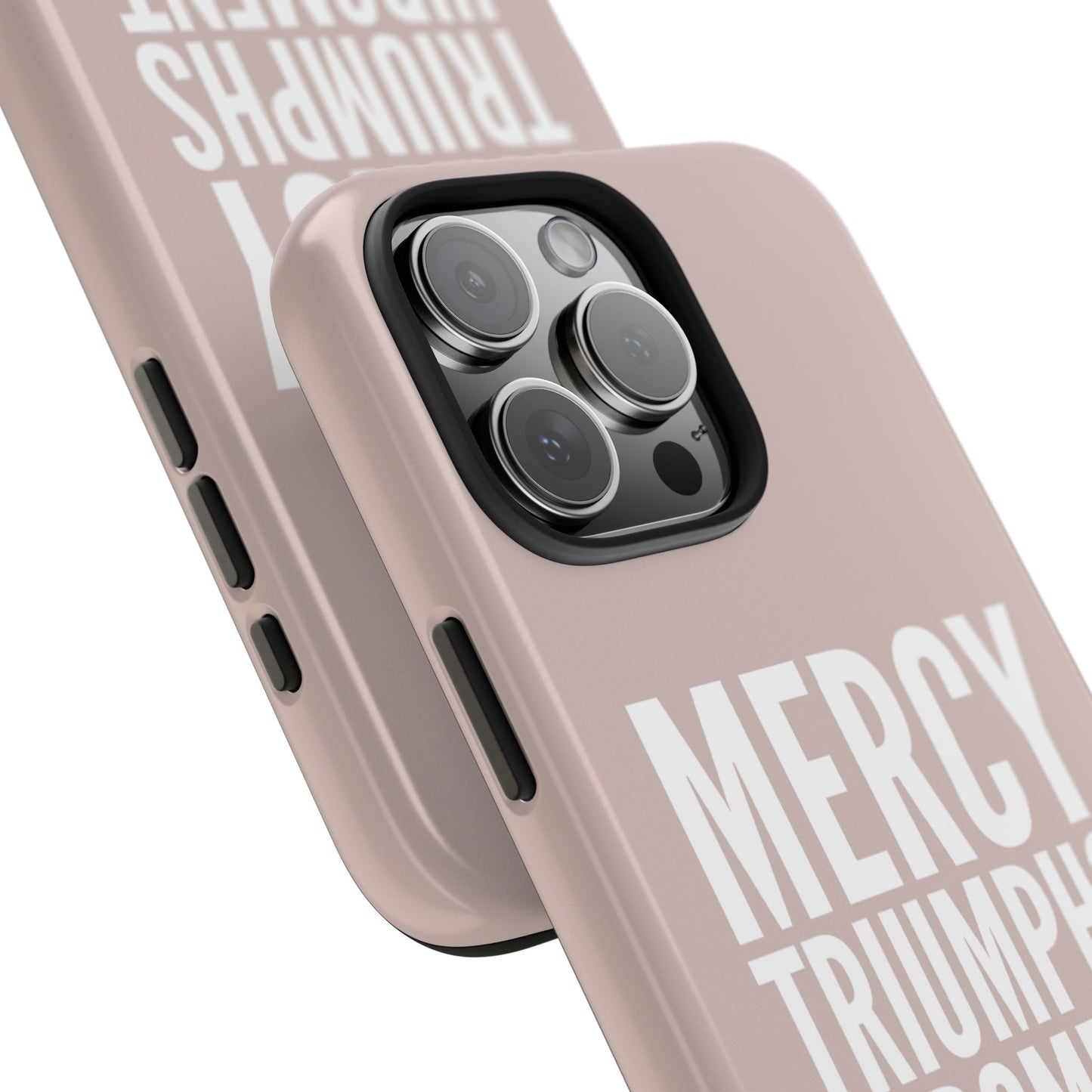 Mercy Triumphs Judgement Phone Case