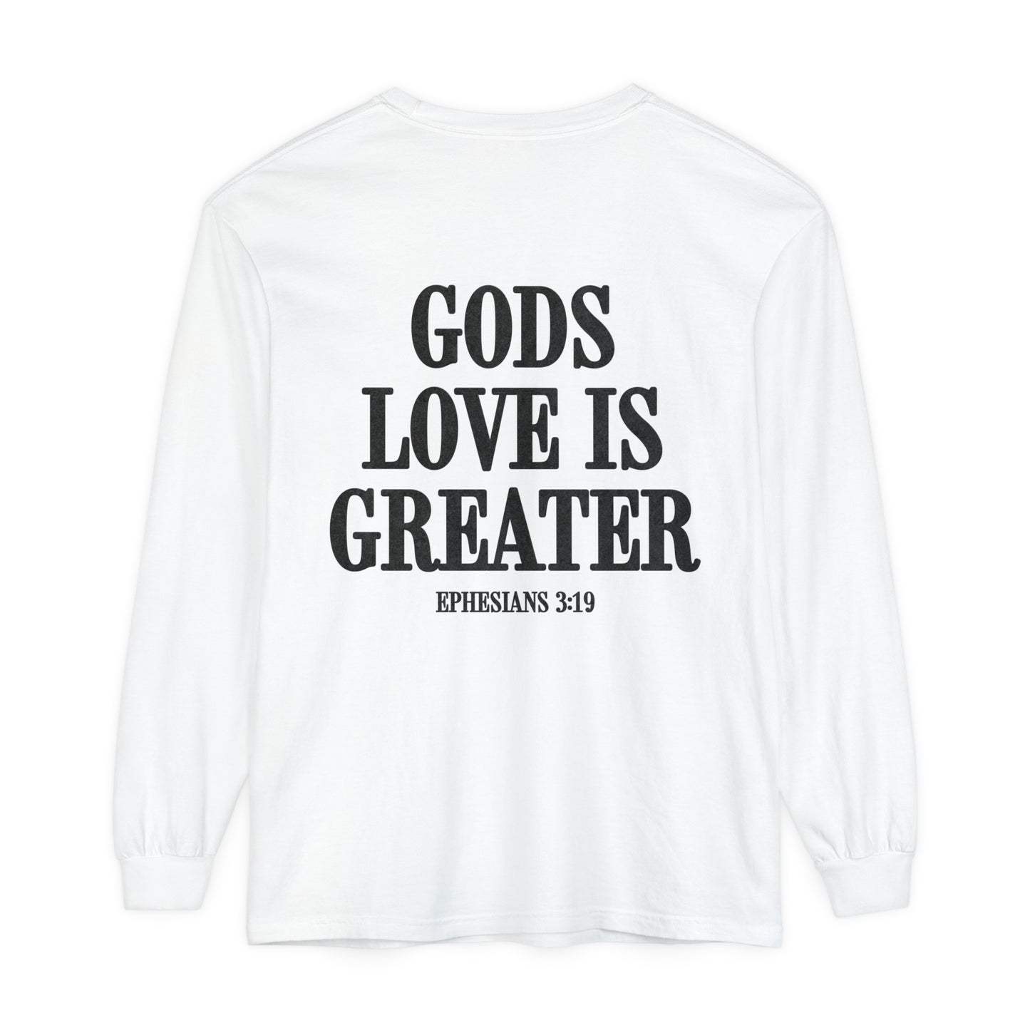 Gods Love is Greater Premium Long Sleeve