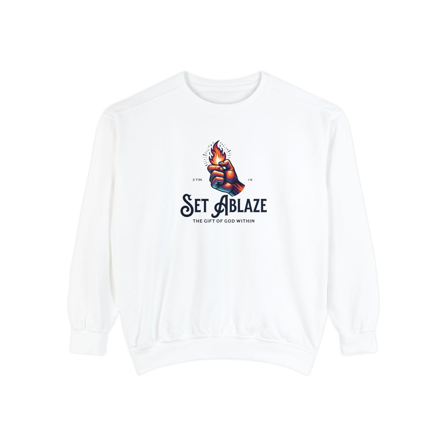 Set Ablaze Premium Crewneck