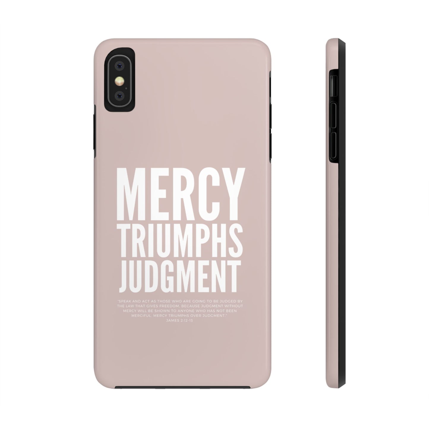 Mercy Triumphs Judgement Phone Case