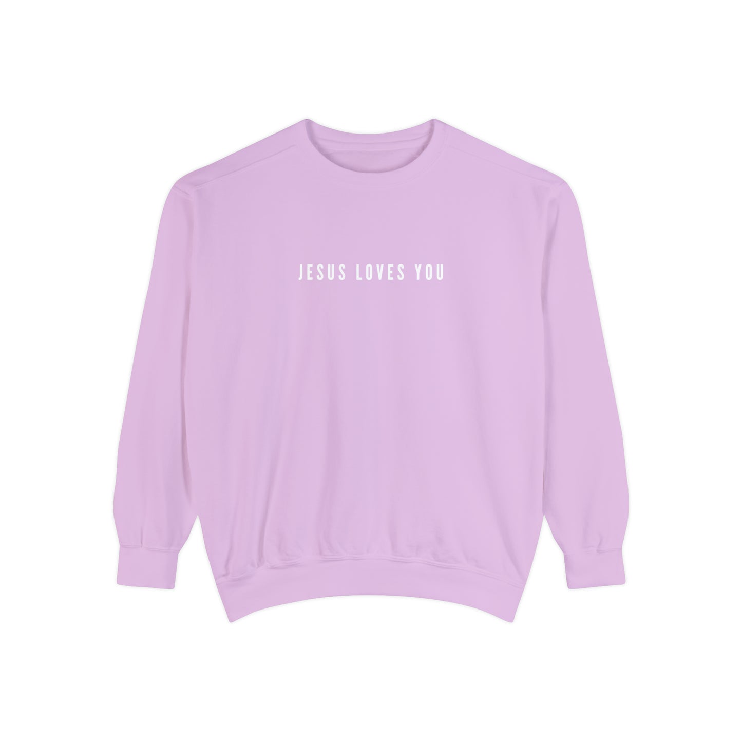 Jesus Loves You Premium Crewneck