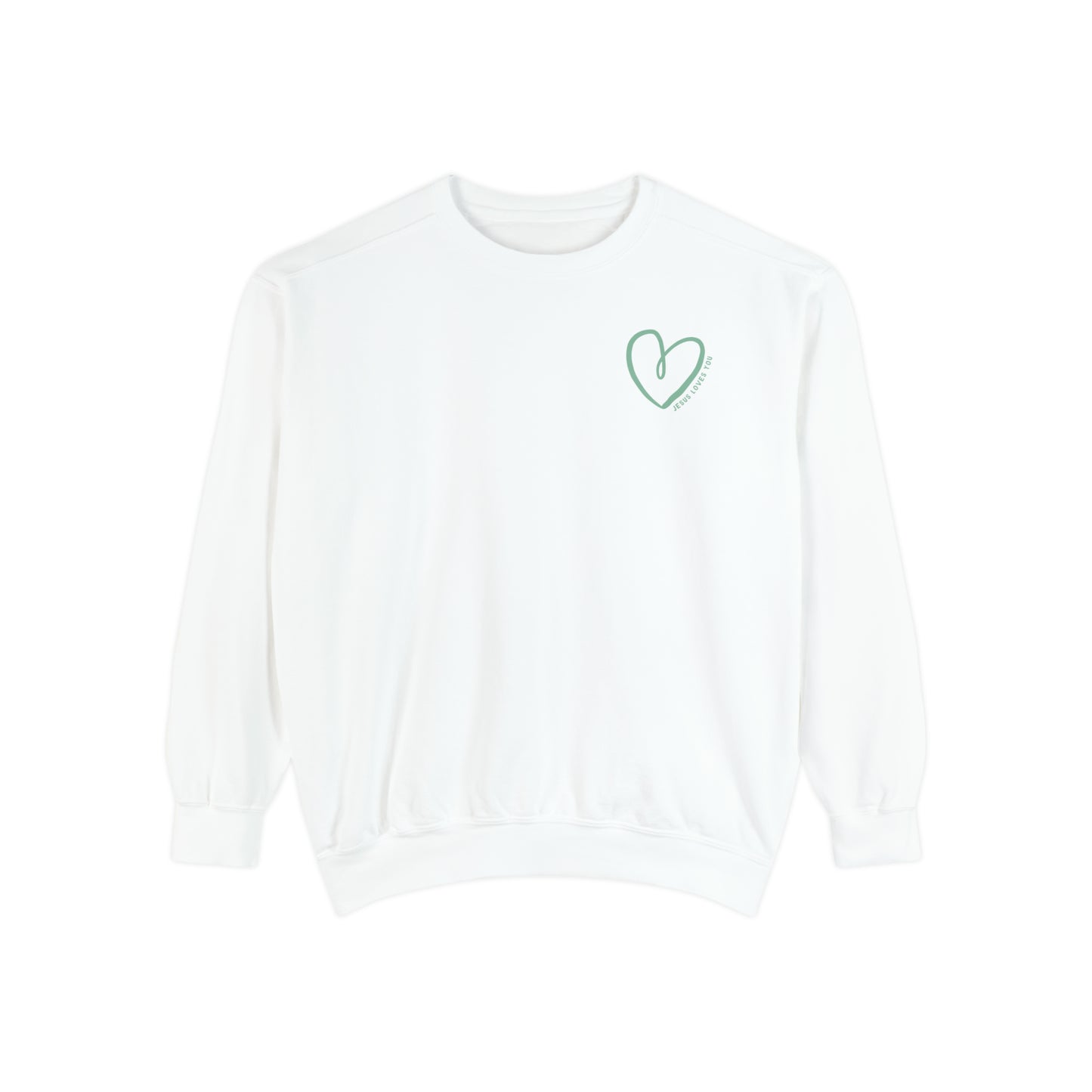 Jesus Loves You Pastel Premium Crewneck