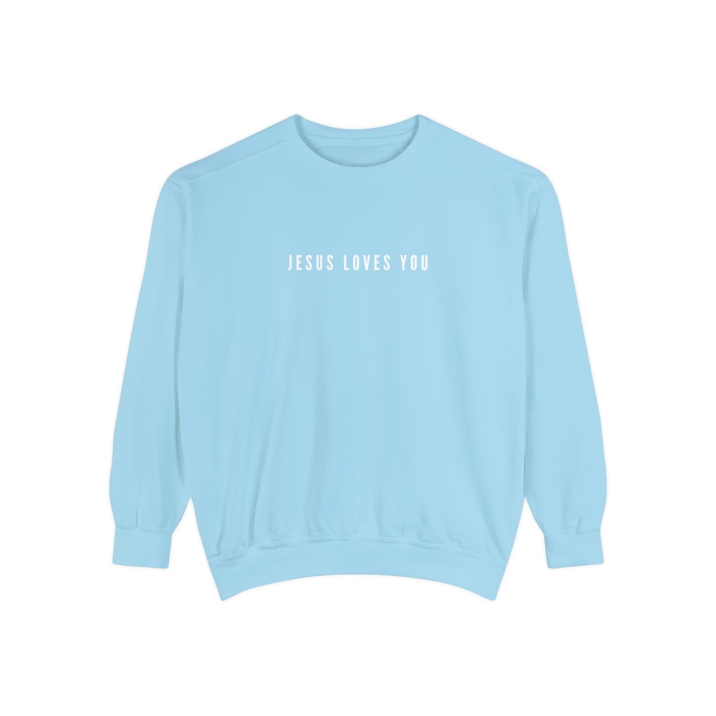 Jesus Loves You Premium Crewneck