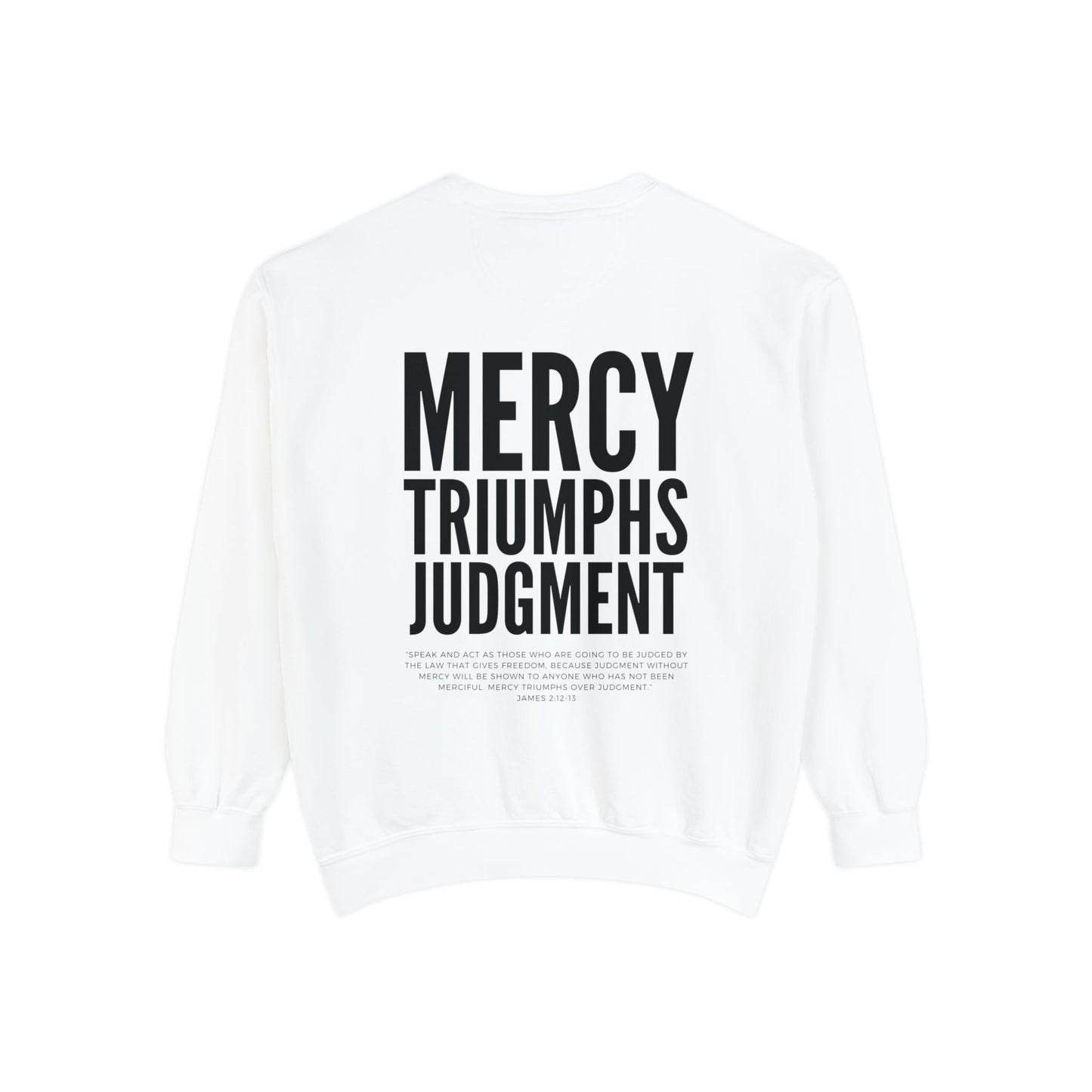 Mercy Triumphs Premium Crewneck