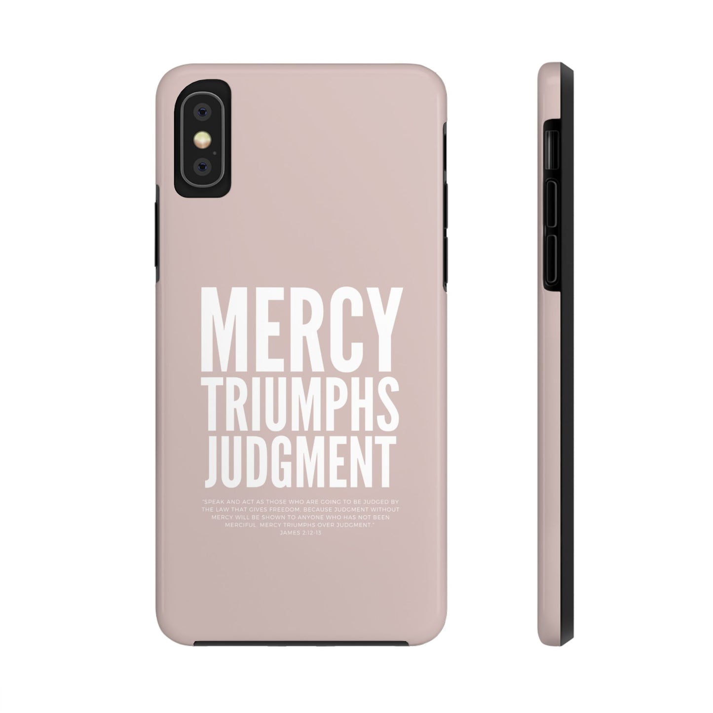 Mercy Triumphs Judgement Phone Case