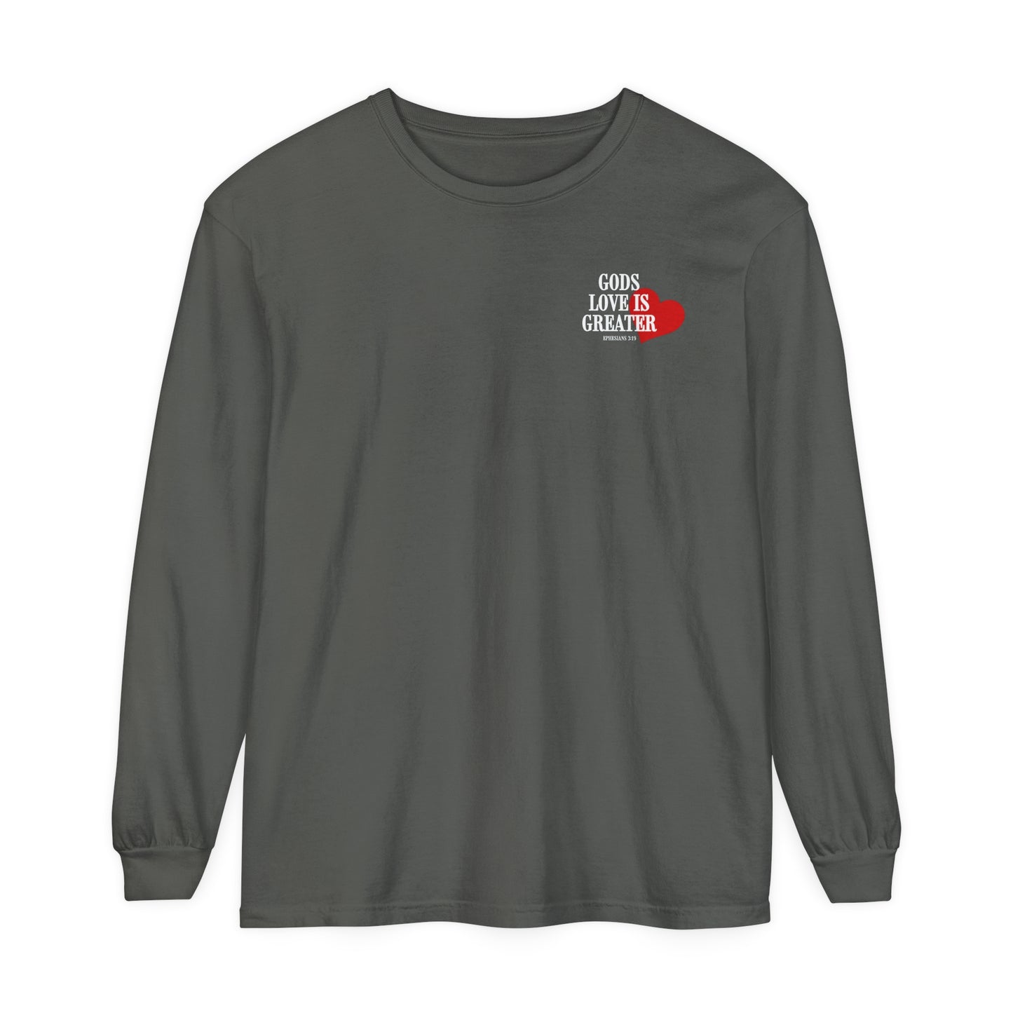 Gods Love is Greater Premium Long Sleeve