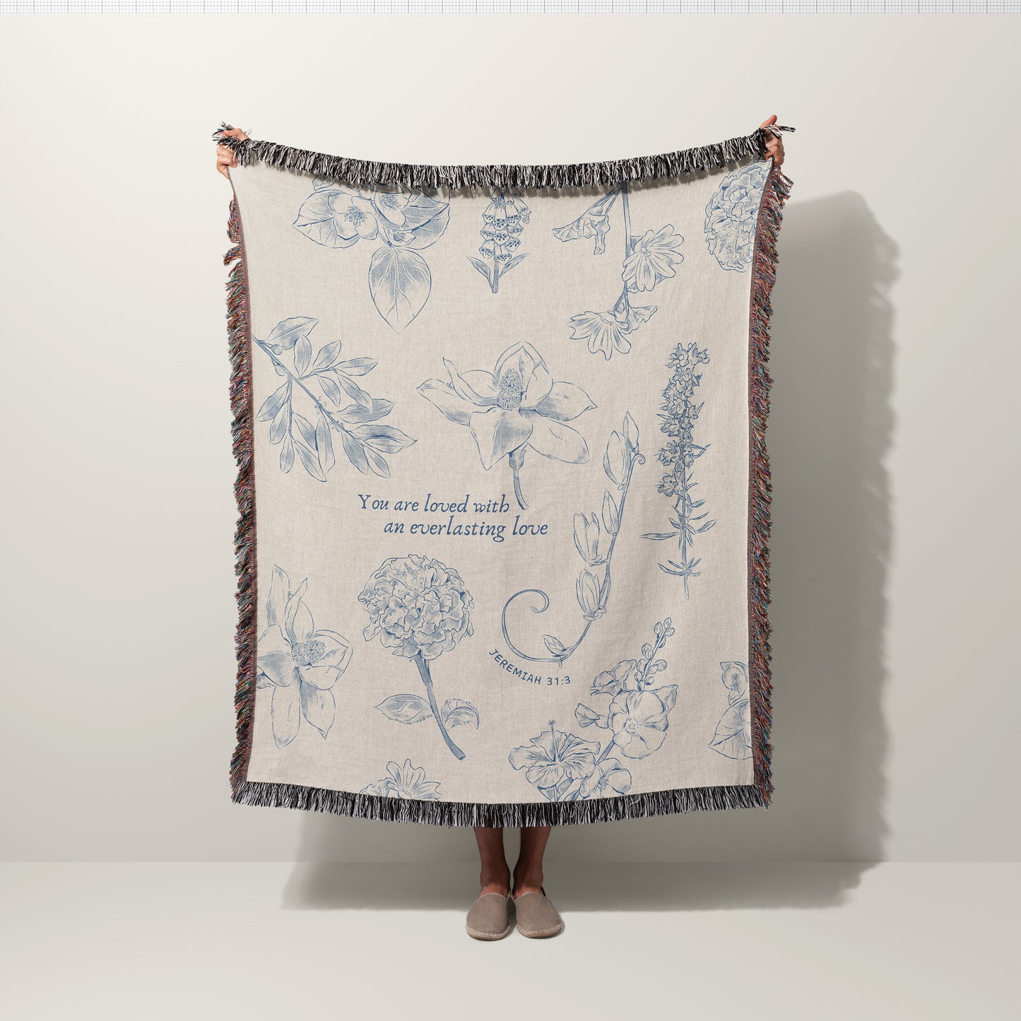 Everlasting Love Woven Blanket