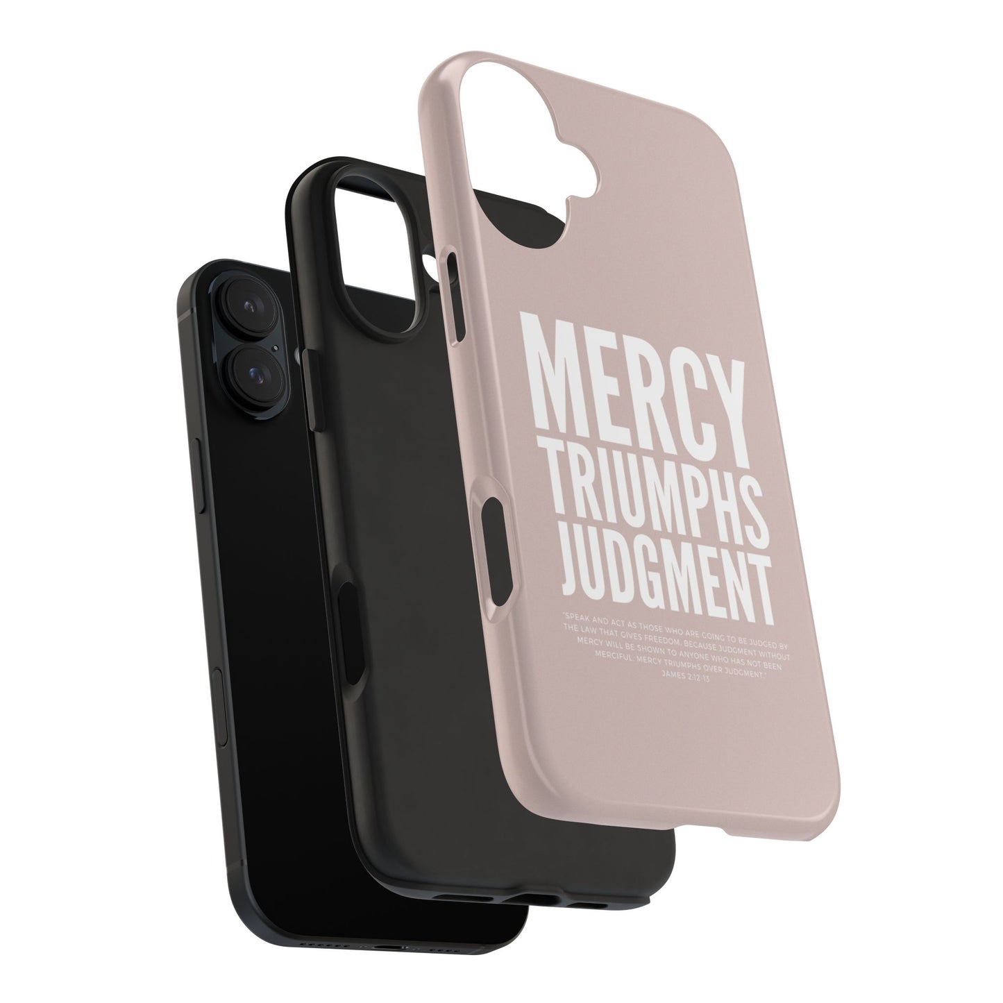 Mercy Triumphs Judgement Phone Case