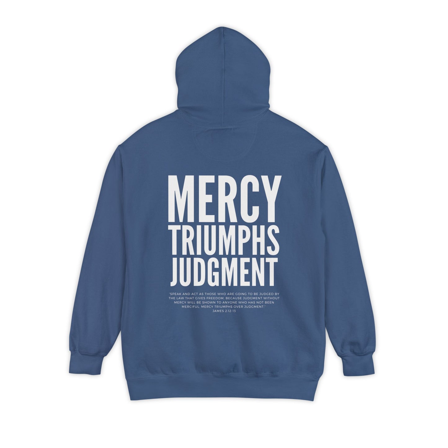 Mercy Triumphs Premium Hoodie