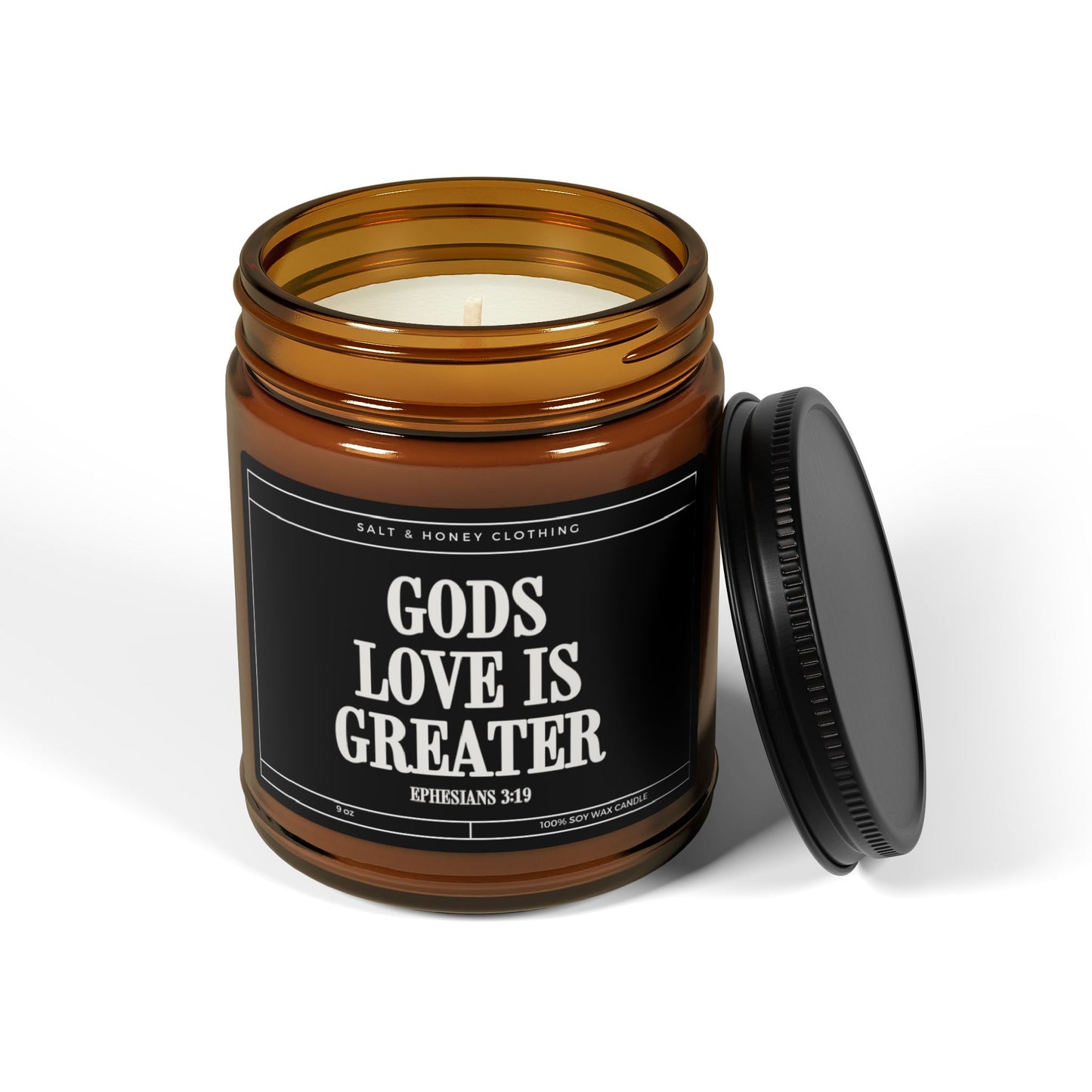 Gods Love is Greater Soy Candle