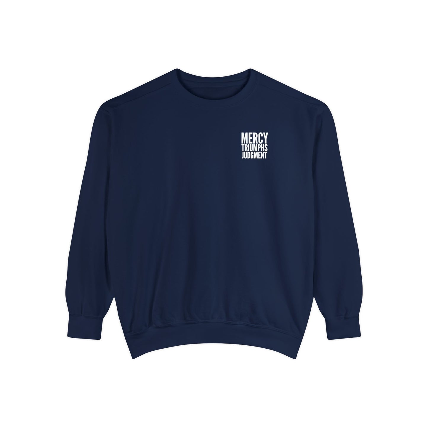 Mercy Triumphs Premium Crewneck