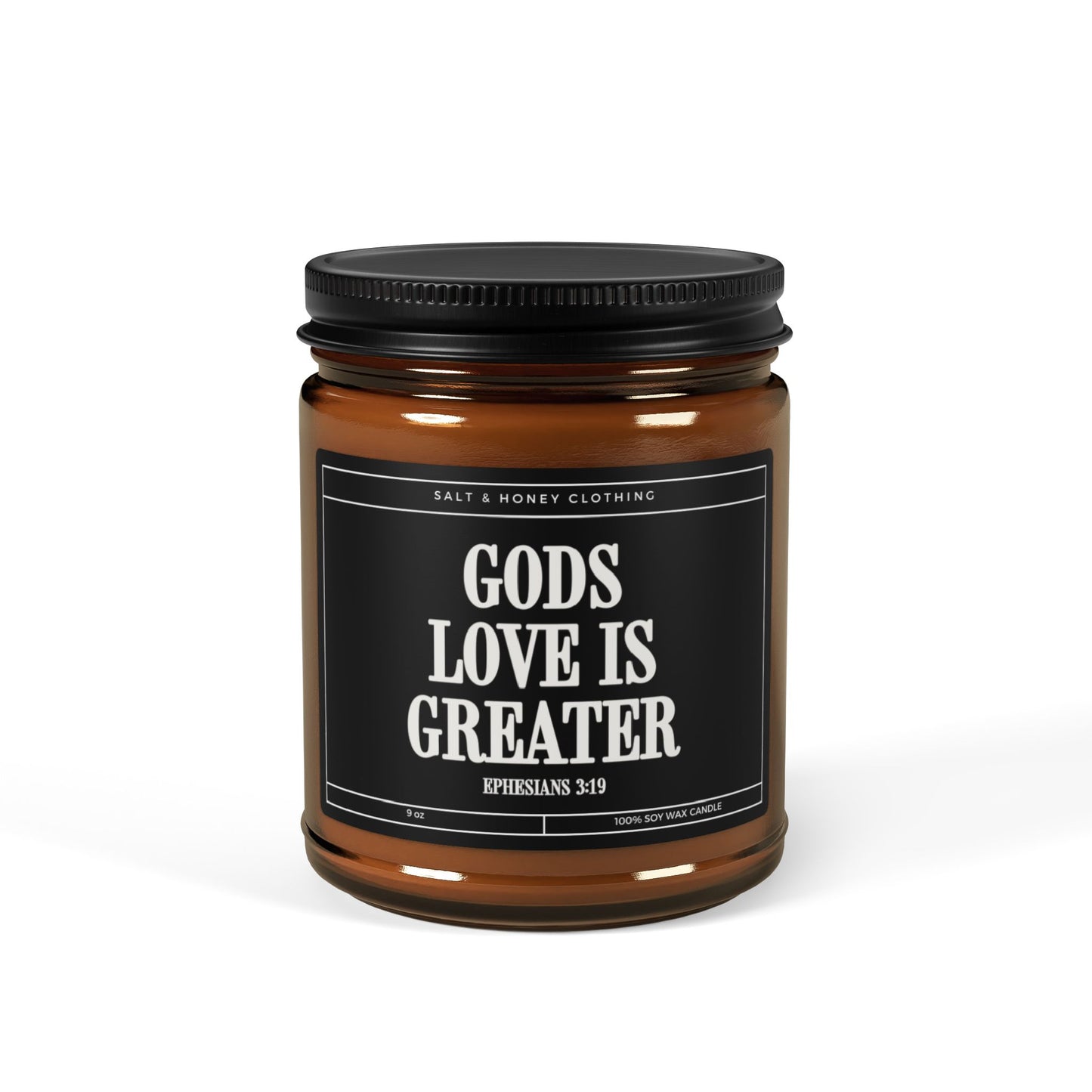 Gods Love is Greater Soy Candle