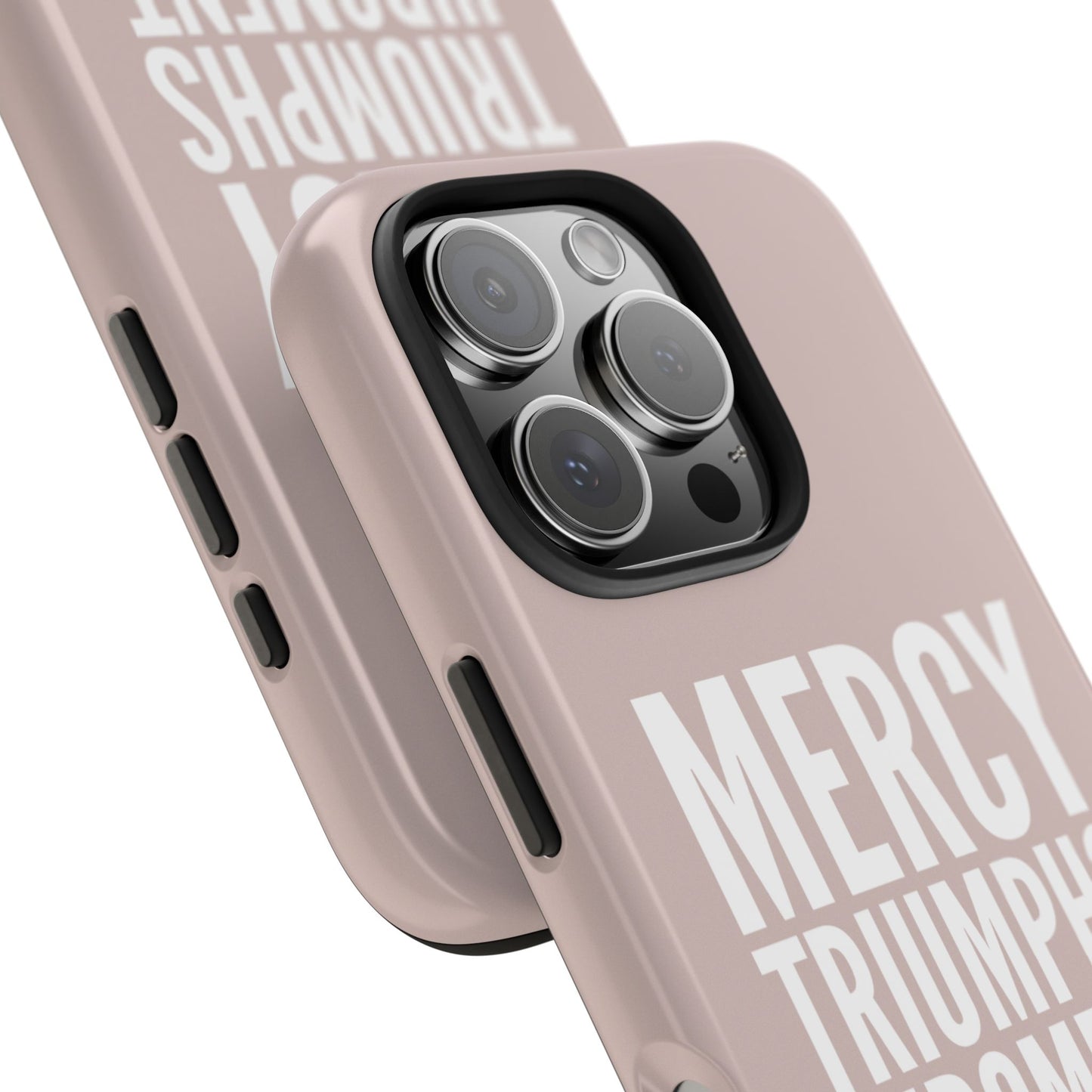 Mercy Triumphs Judgement Phone Case