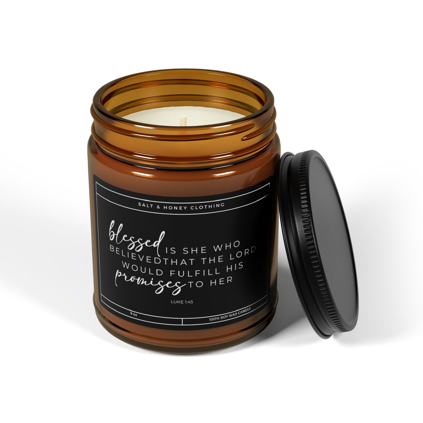 Luke 1:45 Soy Candle