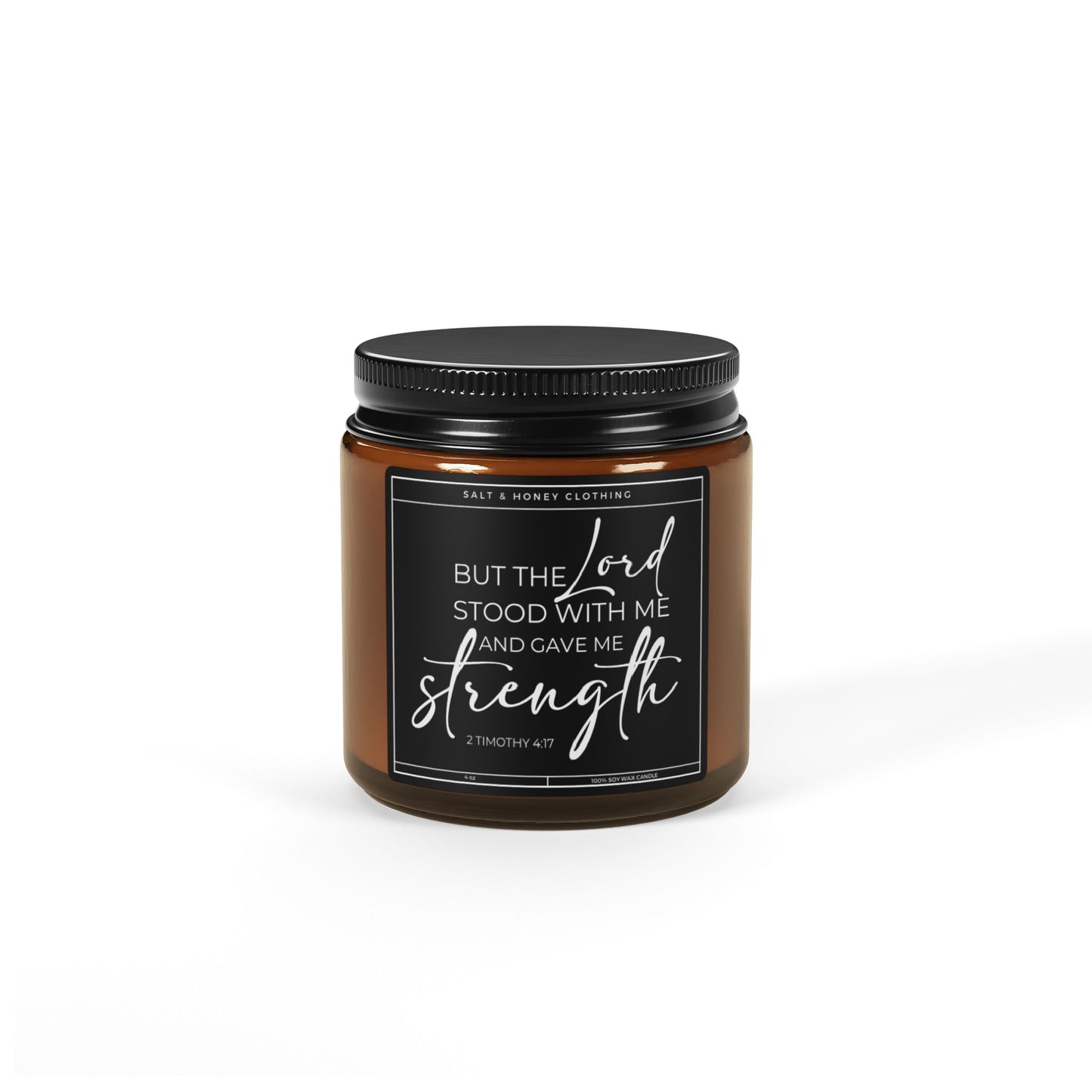 2 Timothy 4:17 Soy Candle