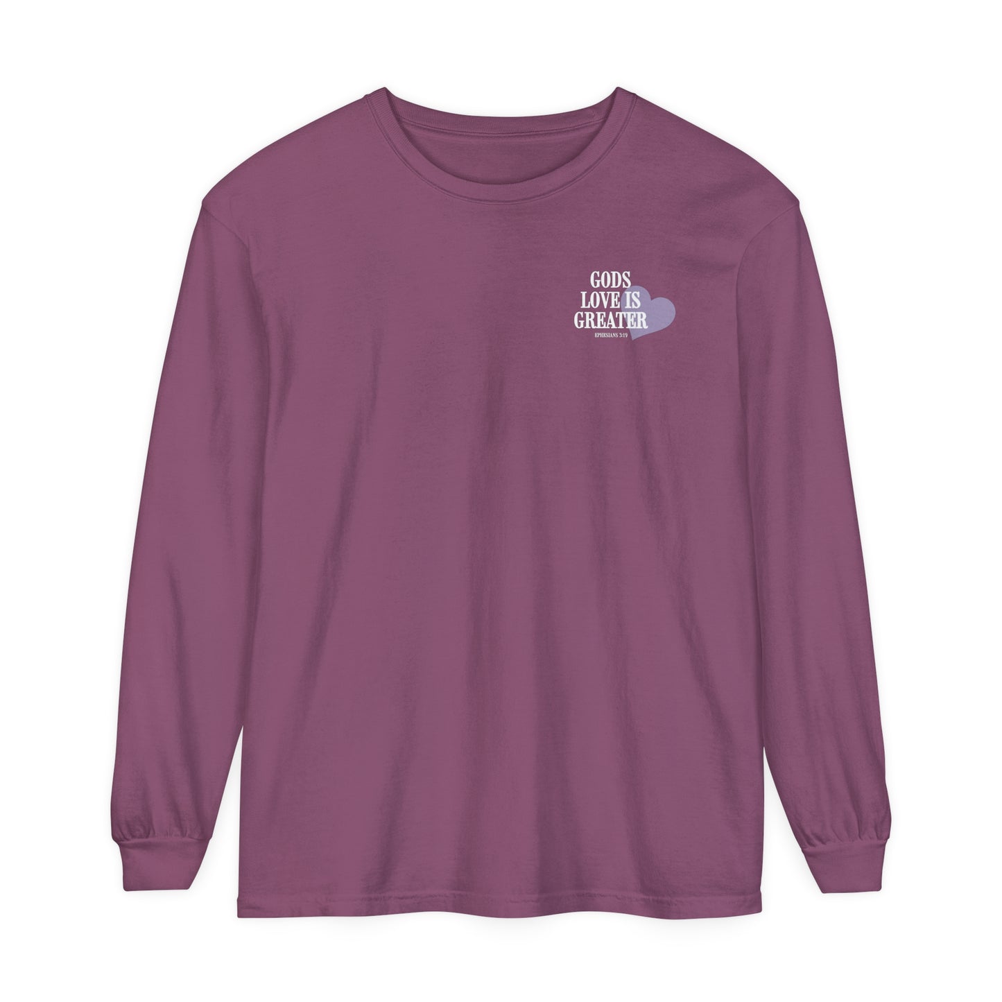 Gods Love is Greater Premium Long Sleeve