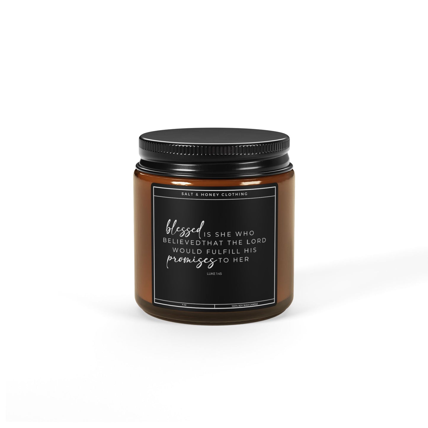 Luke 1:45 Soy Candle