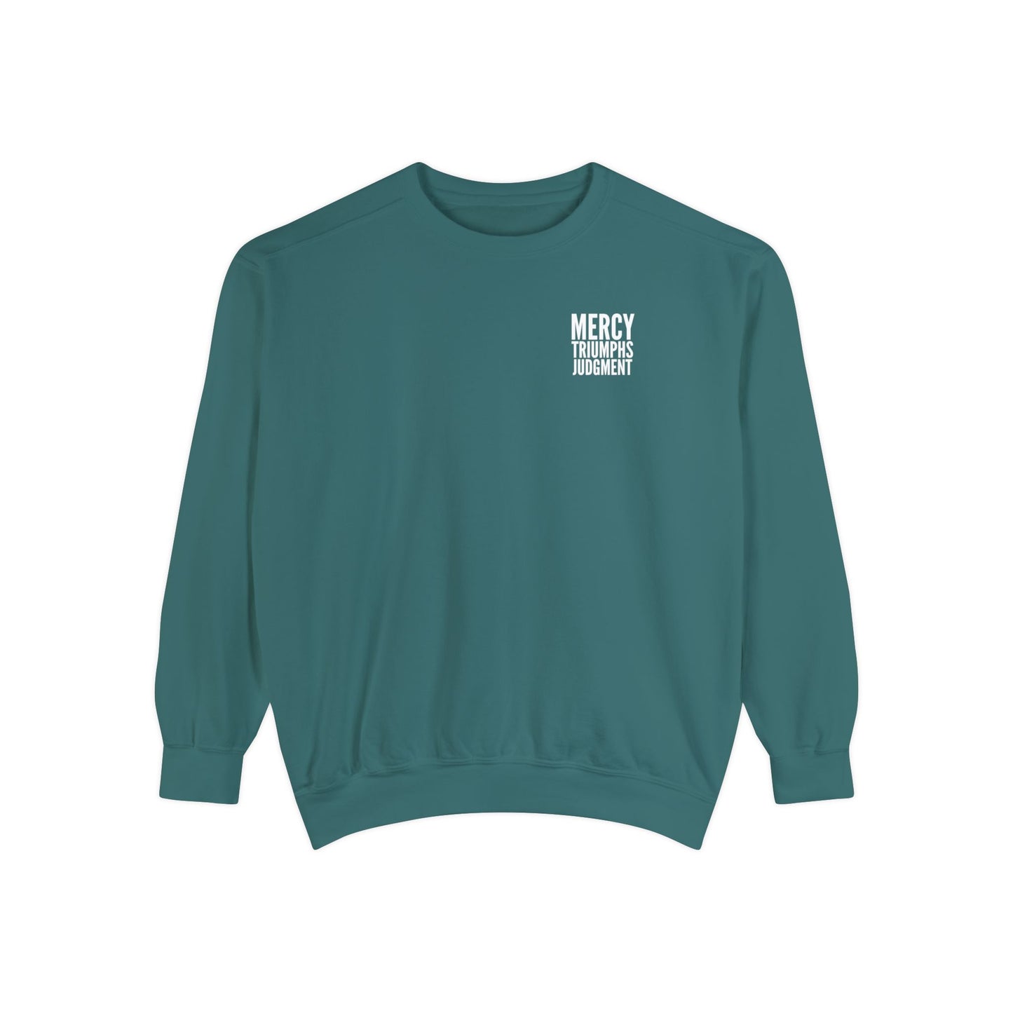 Mercy Triumphs Premium Crewneck