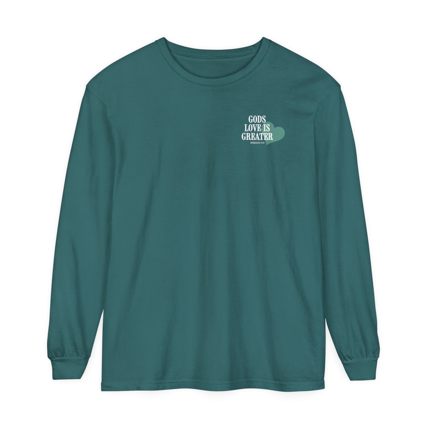 Gods Love is Greater Premium Long Sleeve