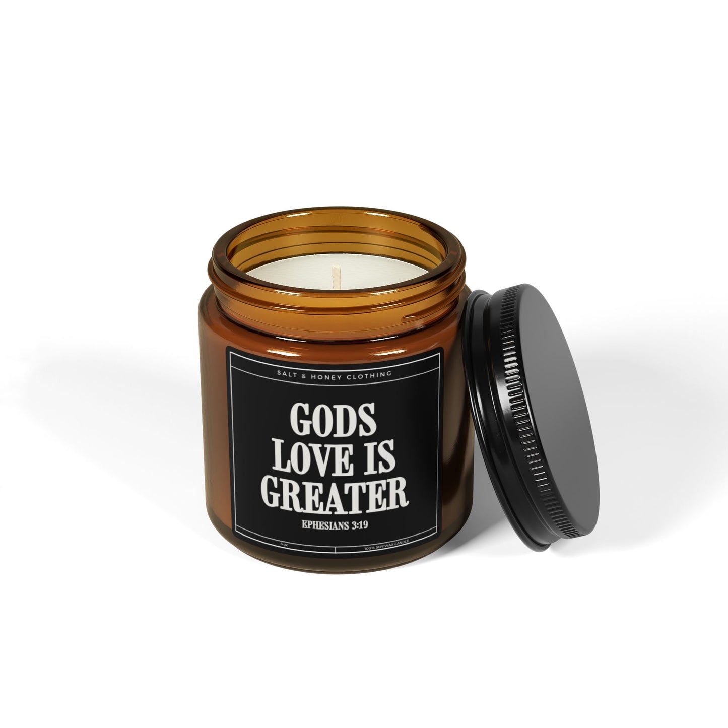 Gods Love is Greater Soy Candle