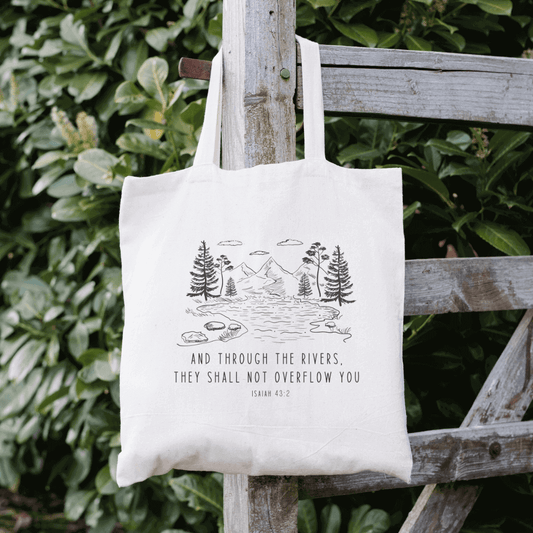 GOWA 3 Religious Themed Inspirational Christian Tote Bags for