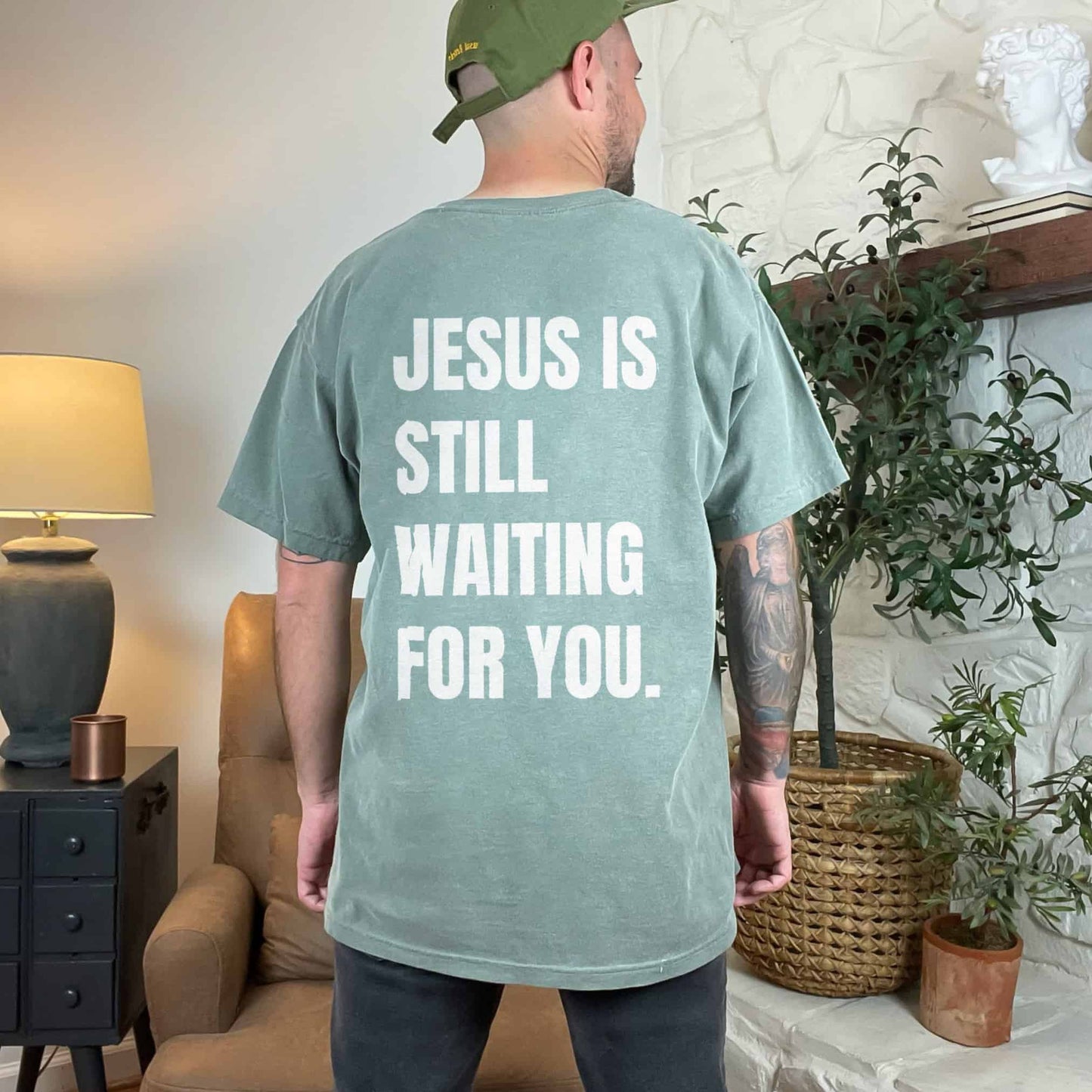 Jesus is Waiting Premium Tee