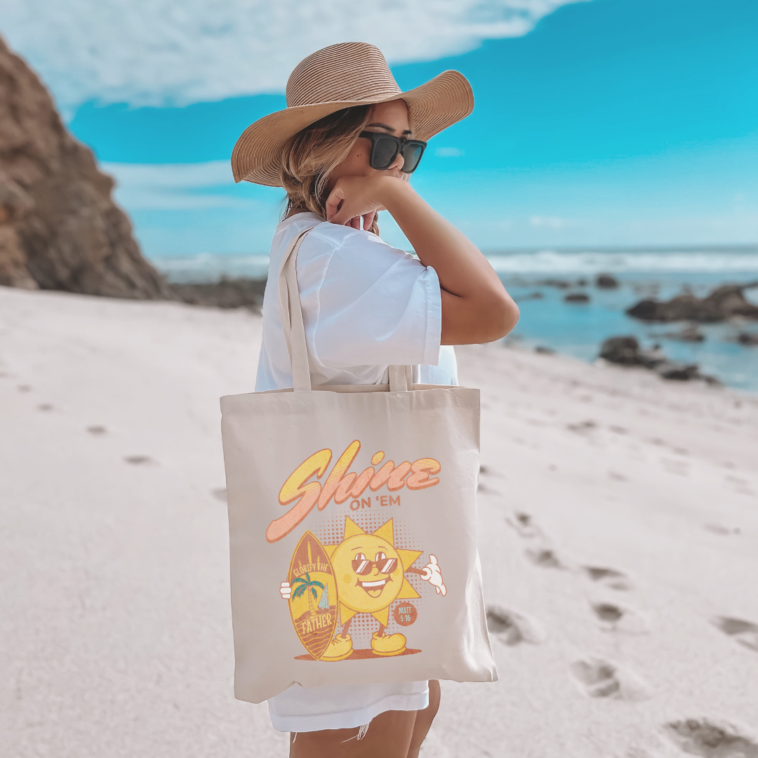 Shine On 'Em Tote Bag