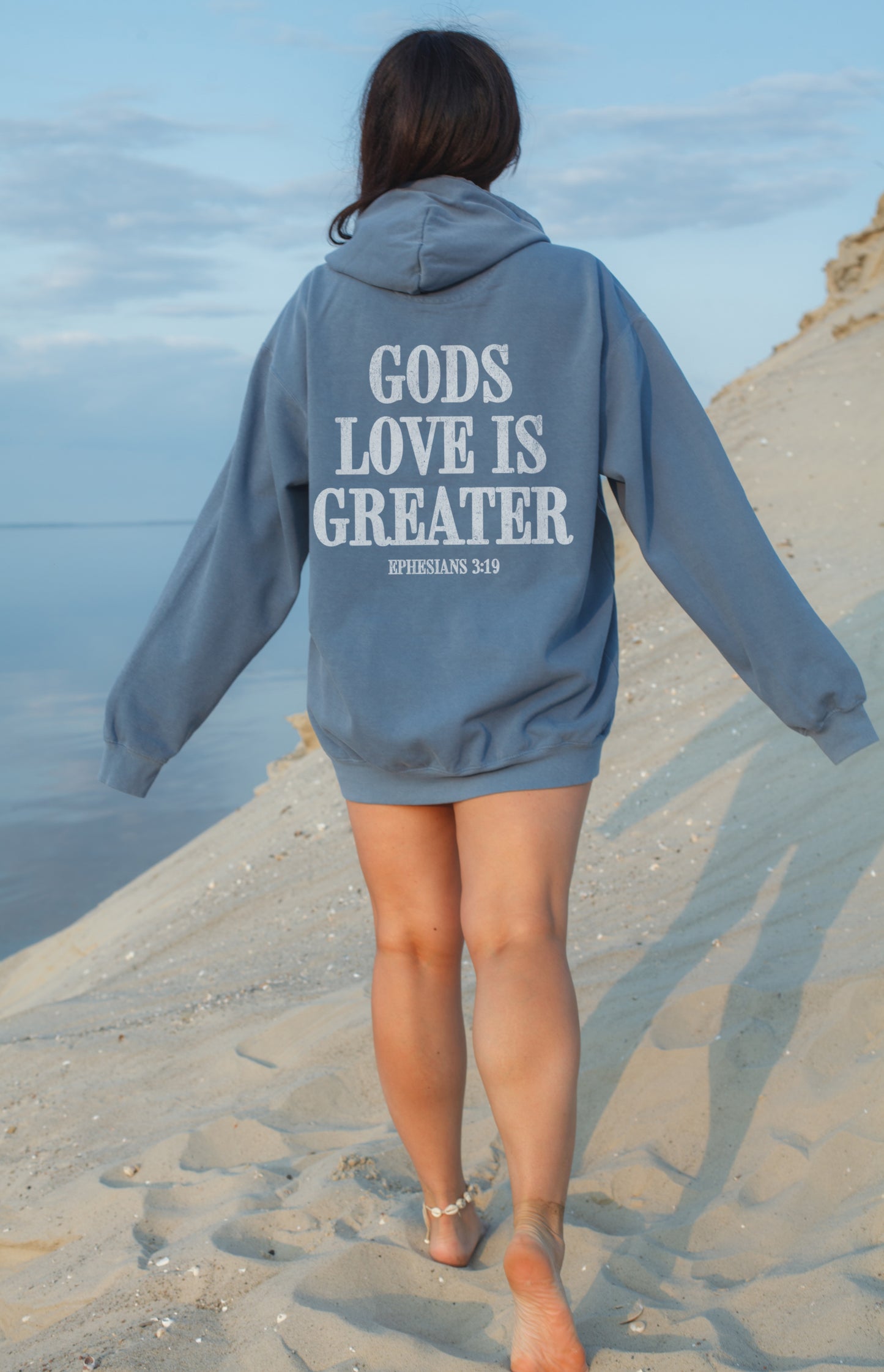 Gods Love is Greater Premium Hoodie