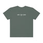 moss green love like jesus shirt front