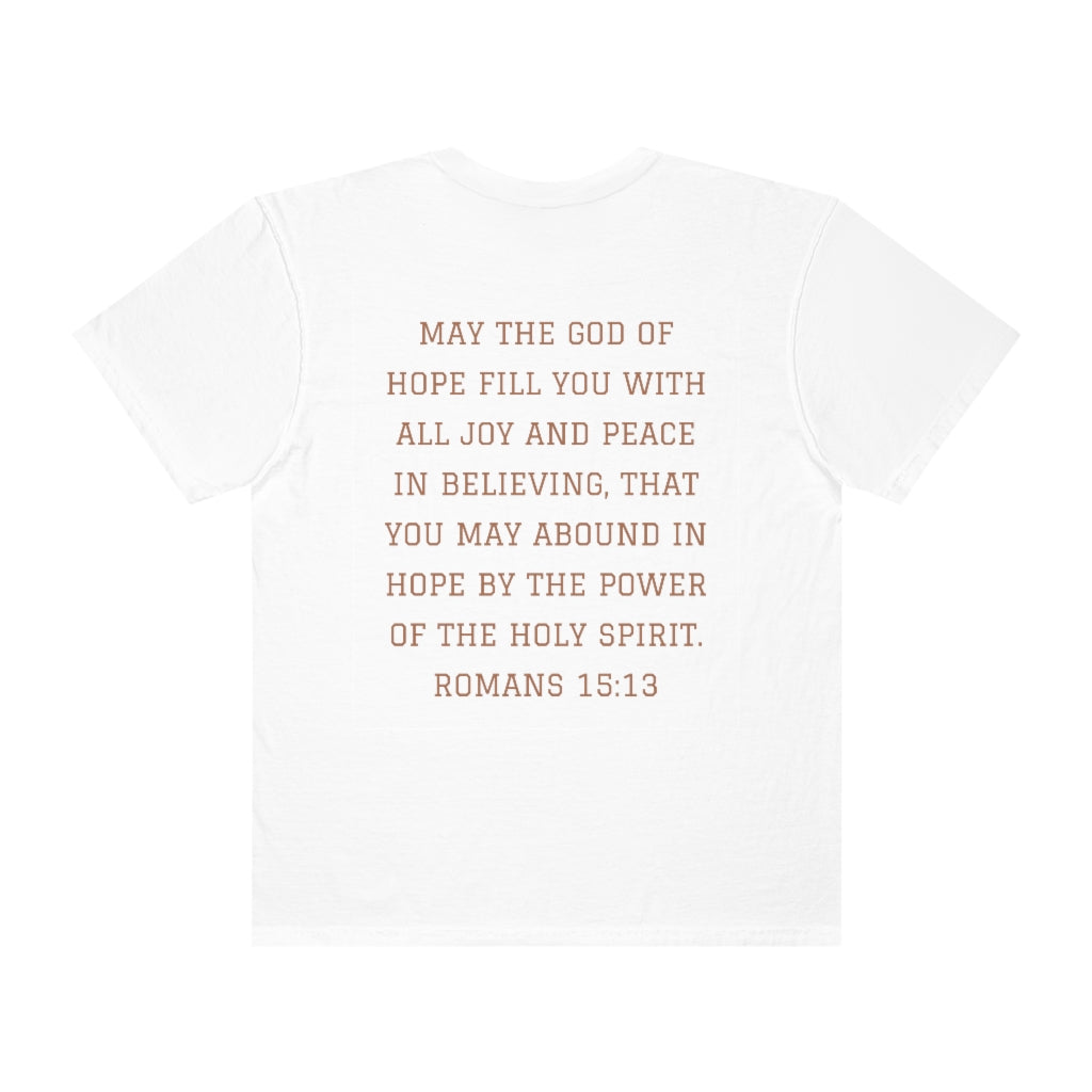 White Abounding in Hope Tee