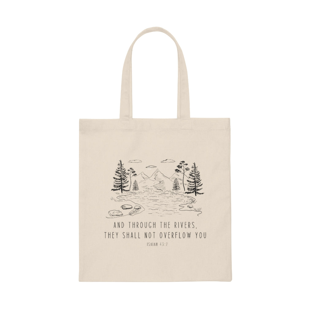 Through The Rivers Tote Bag